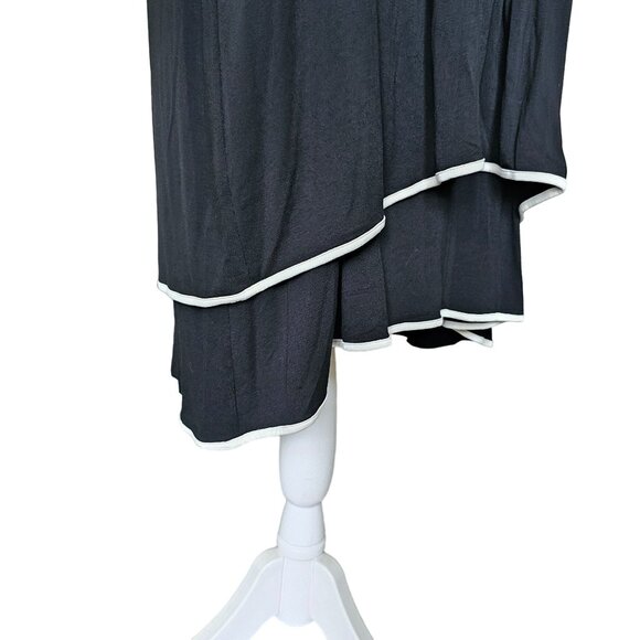 NWT J.Jill Black and White Sheeth Dress A Line size S - Picture 12 of 13